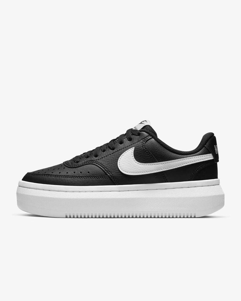 Nike Court Vision ALT LTR Black Platform Casual Shoe DM0113-002 Womens Size 9.5 - Picture 6 of 7
